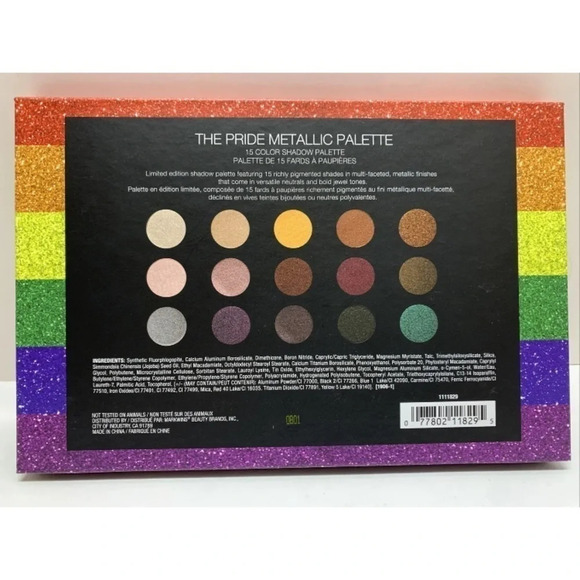 WET N WILD PRIDE Ltd Edition Rainbow Eyeshadow Palette PRIDE LGBTQIA
NEW NIP NWT - Picture 3 of 3